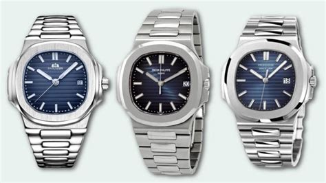 patek philippe aquanaut alternatives|nautilus homage watches.